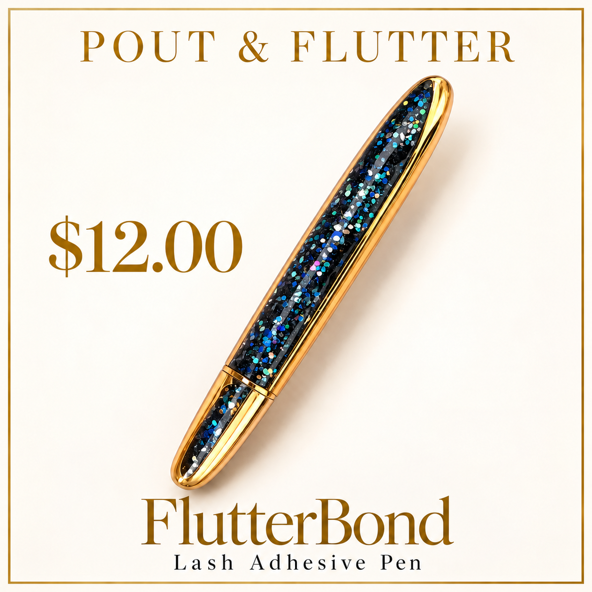 Pout & Flutter FlutterBond Lash Adhesive Pen