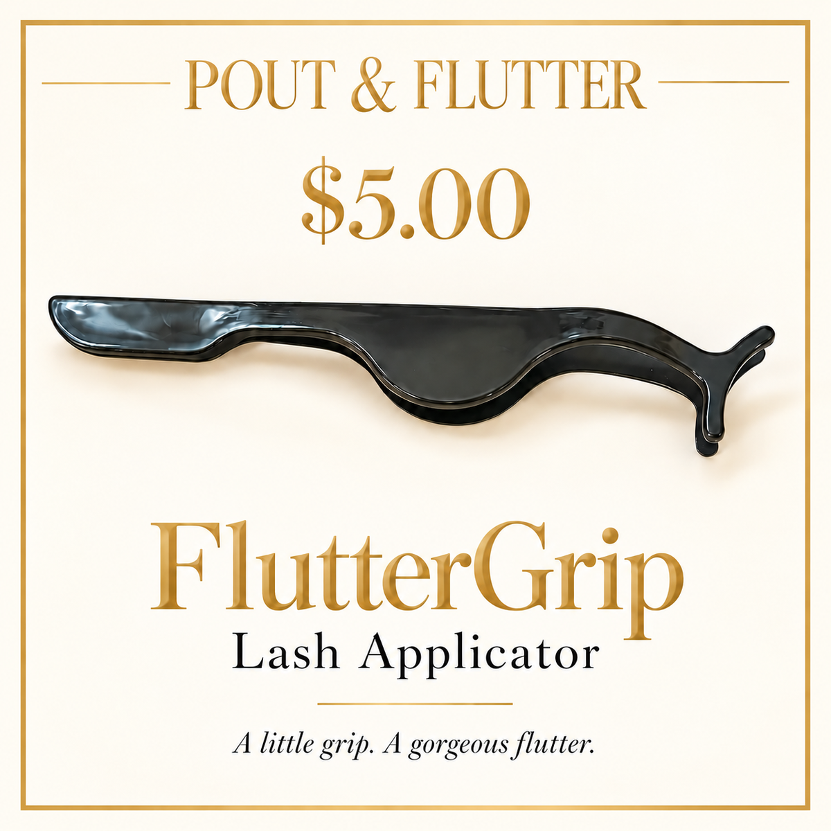 Pout & Flutter FlutterGrip Lash Applicator