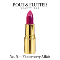 Pout & Flutter No. 5 — Flutterberry Affair Lipstick