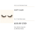 Soft Gaze — No. 8 Real Mink Lashes